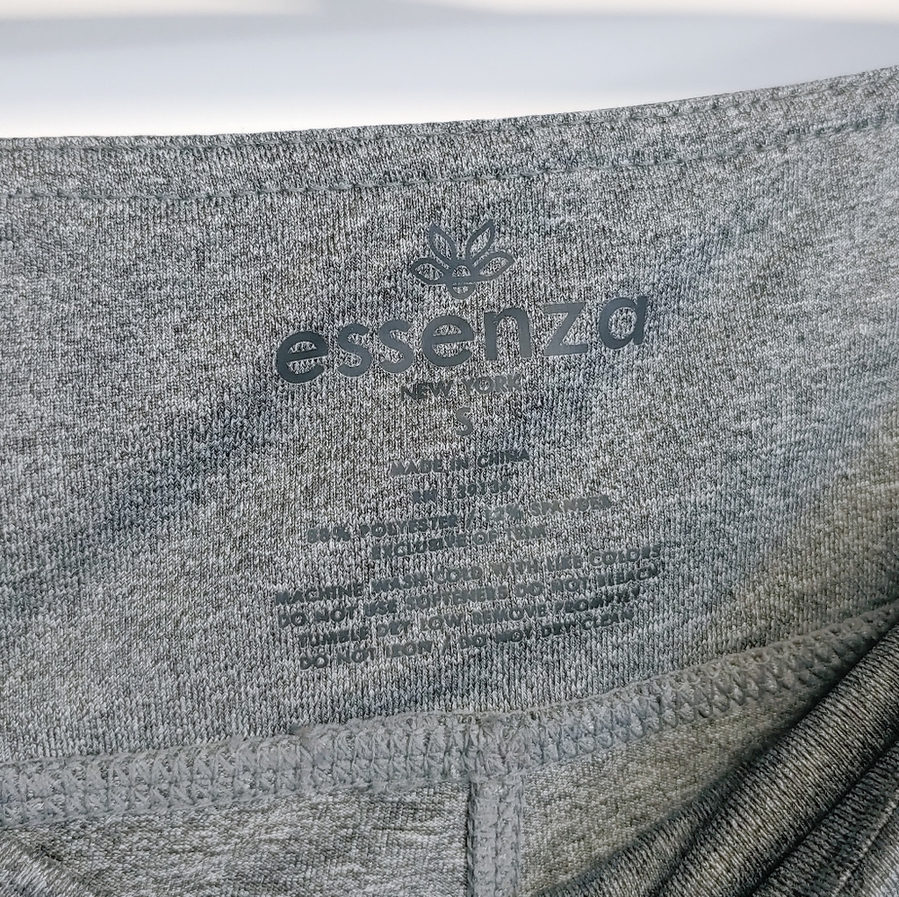 Essenza Performance Workout Leggings Gray/Black - Picture 7 of 8